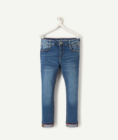 Boy radius - LOUIS SKINNY CRUMPLE-EFFECT RECYCLED FIBRE TAILLE + JEANS