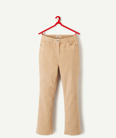 Trousers - Jeans Sub radius in - BEIGE CORDUROY TROUSERS