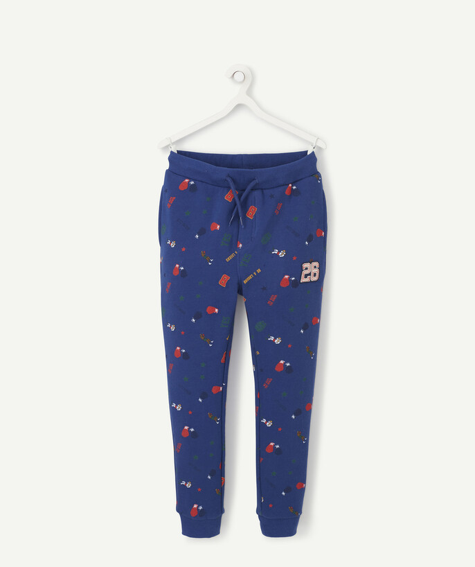 Low prices radius - BLUE JOGGING BOTTOMS WITH BOXING DESIGN