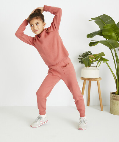 Private sales radius - PINK JOGGING PANTS WITH SPARKLING DETAILS