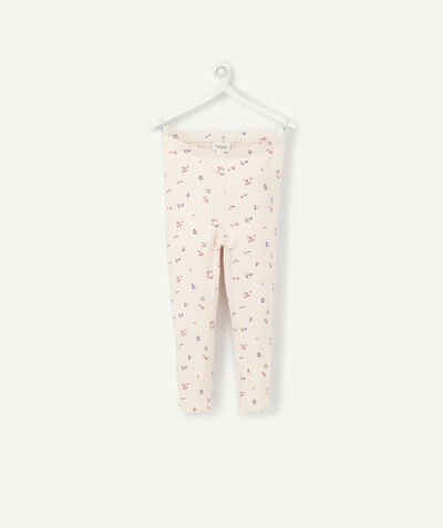 New In radius - PINK LEGGINGS WITH A FLORAL PRINT