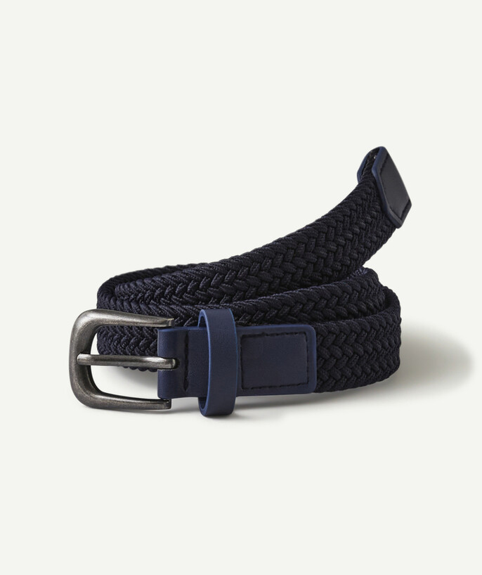 Party accessories Tao Categories - NAVY BLUE PLAITED BELT