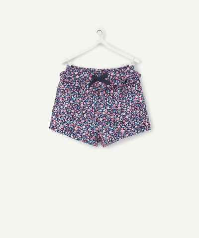 Low prices radius - ORGANIC COTTON SHORTS WITH A FLOWER PRINT