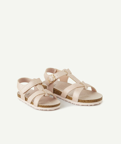 Shoes radius - PINK SLIPPERS WITH CROSSED STRAPS