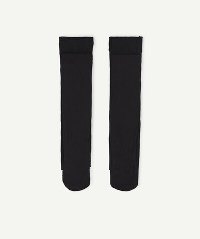 Basics Sub radius in - PACK OF TWO PAIRS OF BLACK TIGHTS