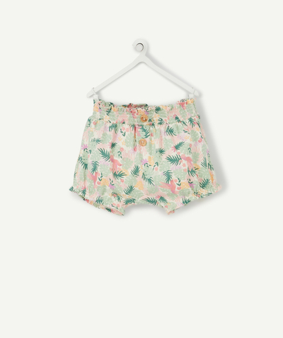 New collection radius - WHITE FLORAL PRINT ORGANIC COTTON BLOOMERS