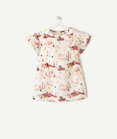 Private sales radius - COTTON BLOUSE WITH A COLOURED PRINT