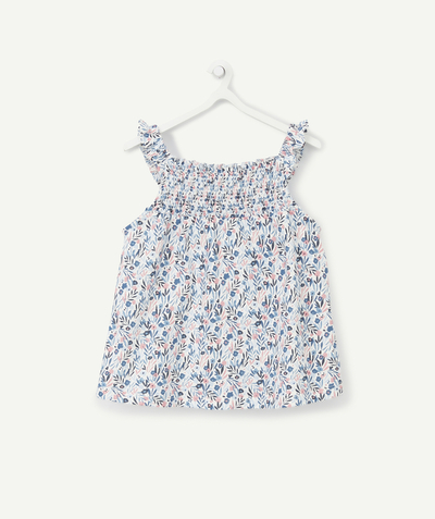 Low prices radius - BABY GIRLS' FLORAL T-SHIRT WITH STRAPS
