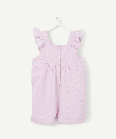 Jumpsuits - Dungarees radius - VIOLET BRODERIE ANGLAIS PLAYSUIT