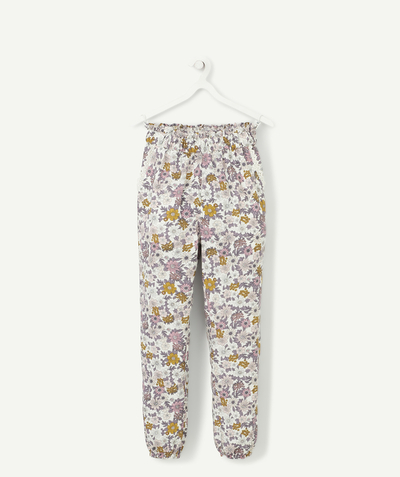 ECODESIGN radius - FLUID FLORAL TROUSERS IN ECO-FRIENDLY VISCOSE
