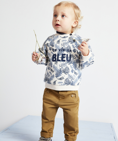 Special Occasion Collection radius - BABY BOYS' CHINO TROUSERS IN ECO-FRIENDLY VISCOSE