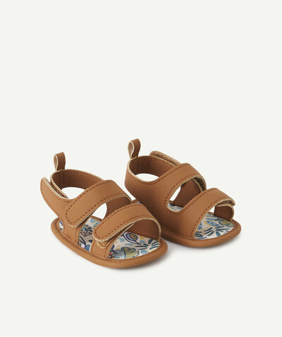Soldes Rayon - LES CHAUSSONS TYPE SANDALES CAMEL