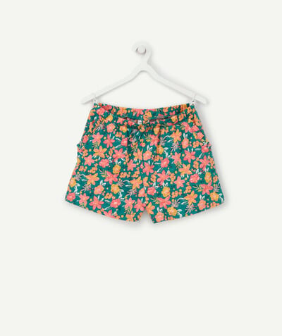 Low prices  radius - GREEN AND PRINTED COTTON SHORTS