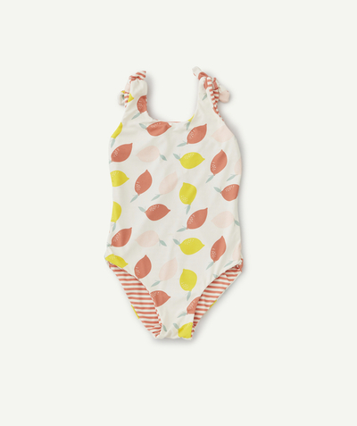 Fashion Tao Categories - BABIES' REVERSIBLE ONE-PIECE SWIMSUIT IN RECYCLED FIBRES