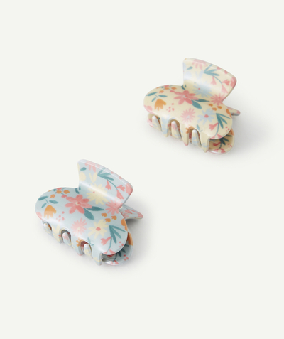 Hair accessories Tao Categories - SET OF TWO FLORAL HAIR CLAWS FOR GIRLS