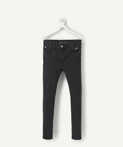 jeans Tao Categories - BOYS' LOUIS BLACK SKINNY JEANS WITH POCKETS AND A CAR
