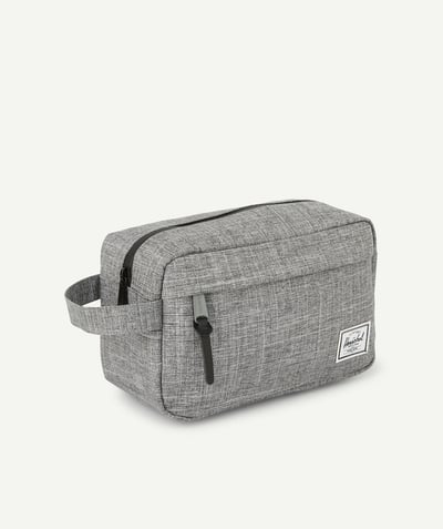 Teen girls' clothing Tao Categories - MIXED GREY TOILETRY BAG WITH STRAP