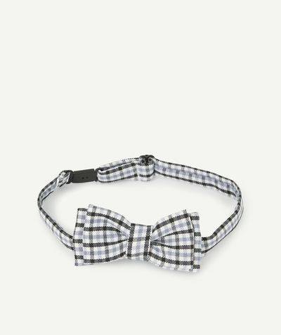 Accessories Tao Categories - CHECKED BOW TIE
