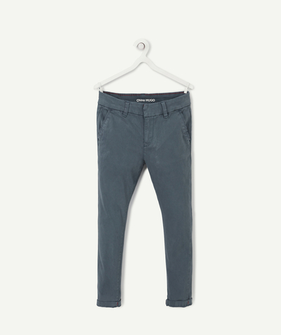 Trousers - Jogging pants radius - BOYS' HUGO BLUE CHINO TROUSERS