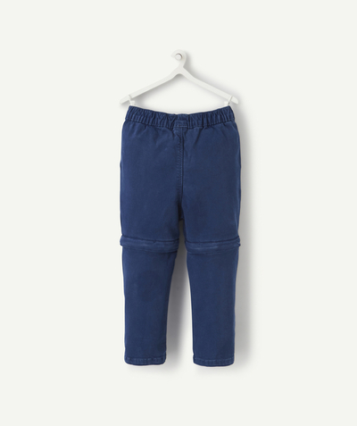 Trousers radius - EVOLVING NAVY BLUE CHINO TROUSERS