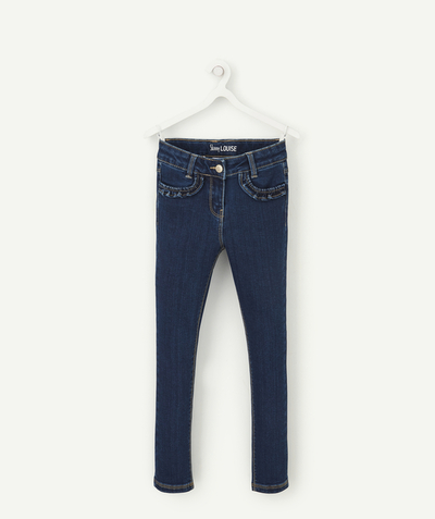 Jeans radius - GIRLS'  LOUISE SKINNY LESS WATER RAW DENIM JEANS