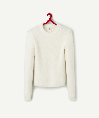 LOW PRICES Tao Categories - GIRLS' WHITE PADDED JUMPER
