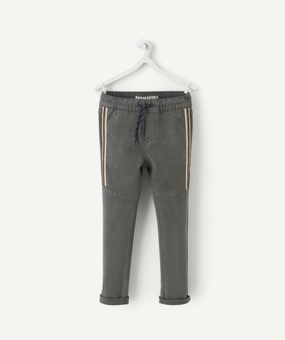 ECODESIGN radius - BOYS' ADRIEN RELAXED TROUSERS IN ECO-FRIENDLY VISCOSE
