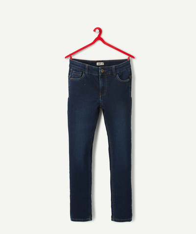 jeans Tao Categories - BOYS' SKINNY CUT BLUE RAW DENIM TROUSERS