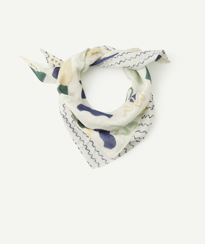 Baby-boy radius - PACK OF TWO BABY BOYS' PRINTED BANDANNA SCARVES