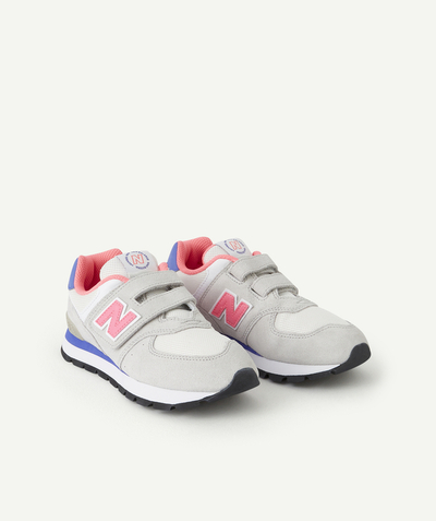 Shoes radius - 574 GREY, PINK AND BLUE TRAINERS