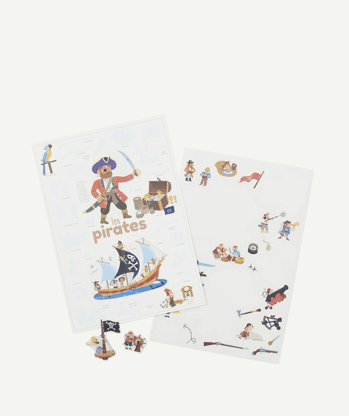 Educational games Tao Categories - MINI POSTER WITH 30 STICKERS ABOUT PIRATES