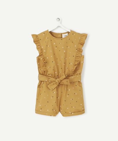 Jumpsuits - Dungarees radius - BABY GIRLS' FLORAL PRINT PLAYSUIT WITH FRILLS