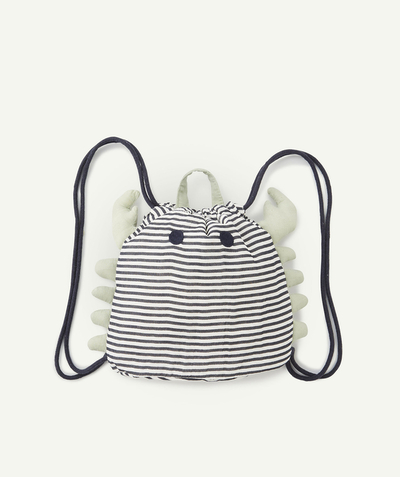 Bag Tao Categories - CRAB-SHAPED COTTON BACKPACK