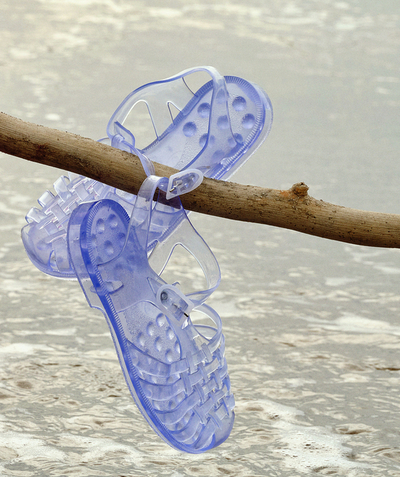 Sandals - Ballerina radius - MÉDUSE® - BLUE SANDALS