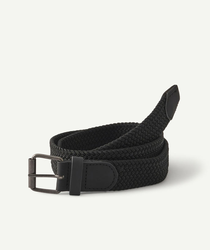 Party outfits Sub radius in - BLACK PLAITED BELT