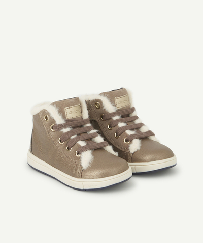 Girl radius - TROTTOLA BROWN ANKLE LENGTH TRAINERS