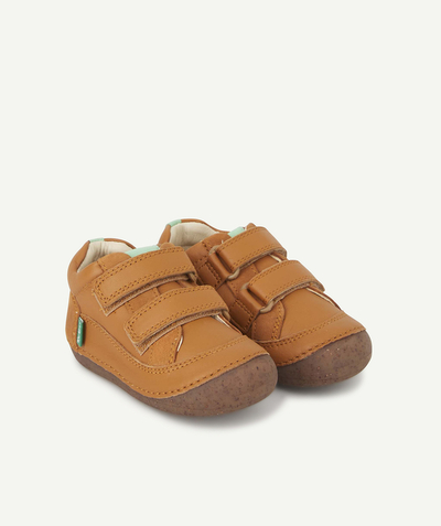 Shoes, booties radius - BABIES' CAMEL SOSTANKRO FIRST STEPS LEATHER BOOTS