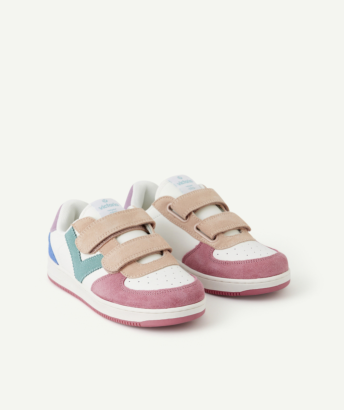 Brands Sub radius in - GIRLS' WHITE TRAINERS WITH A LOGO AND COLOURED DETAILS