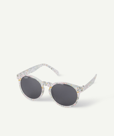 Gift ideas under 20€ Tao Categories - TRANSPARENT SUNGLASSES WITH FLOWERS