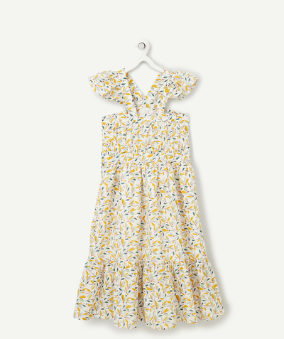 SETS radius - GIRLS' LONG DRESS WITH PRINT AND STRAPS