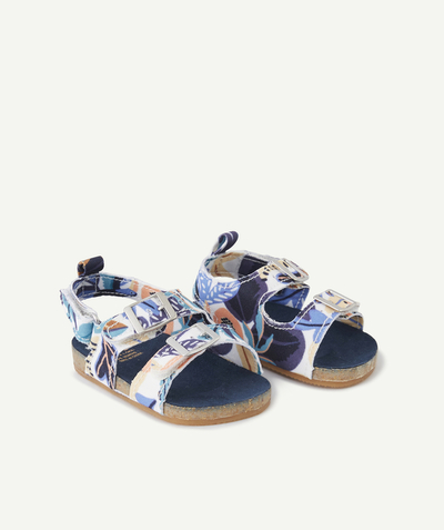 20% off ALL sandals* Tao Categories - BABY BOYS' PRINTED SANDAL-STYLE BOOTIES
