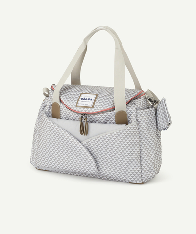 Maternity bag radius - SYDNEY GREY PRINTED BAG