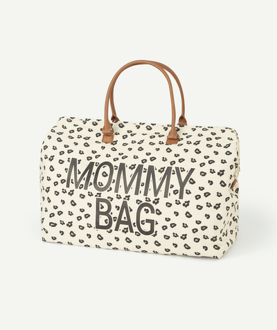 Fête des parents Tao Categories - MOMMY BAG LEOPARD CHANGING BAG WITH A CHANGING MAT