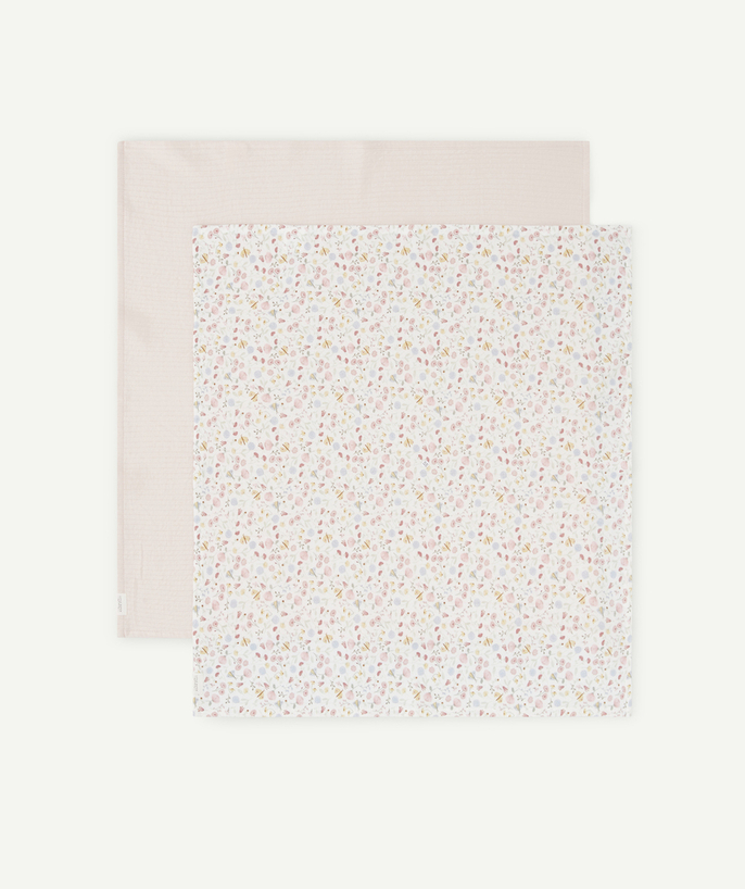 Maternity bag radius - FLOWERS SWADDLE CLOTHS 70 X 70