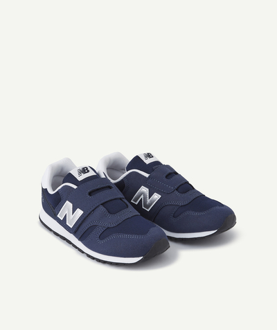 NEW BALANCE ® radius - BLUE AND WHITE 373 TRAINERS WITH SILVER COLOR LOGOS