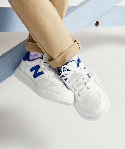 NEW BALANCE ® Rayon - BASKETS 300 BLANCHES ET BLEUES