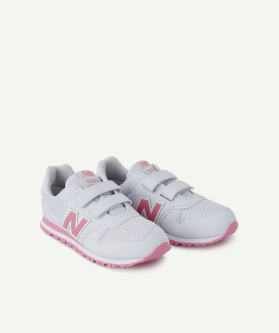 Brands Sub radius in - GIRLS' 500 GREY AND PINK TRAINERS