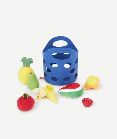 Baby-boy radius - BASKET OF FRUITS IN FELT