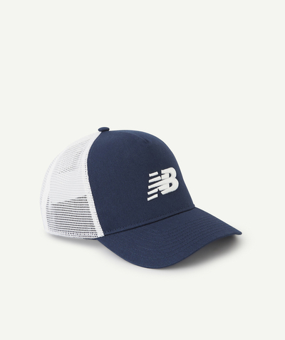 All collection Sub radius in - CAP WITH NAVY BLUE COTTON NET
