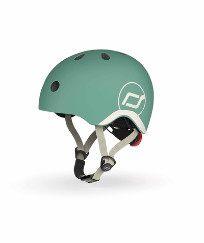 SCOOT AND RIDE ® Categories Tao - CASQUE XS VERT FORÊT